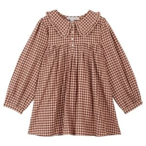 Emile Et Ida | Baby Doll Dress Powder Gingham